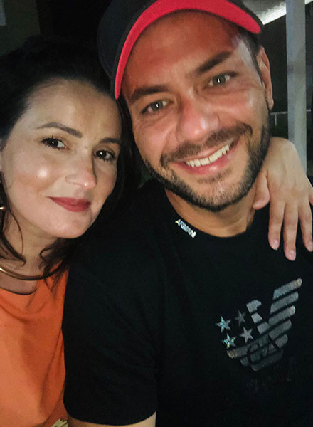 Bruna e André